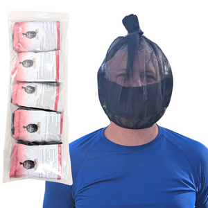 Luminary Transport Spit Hood – (5-Pack) Triple-Layer Mesh Restraint
