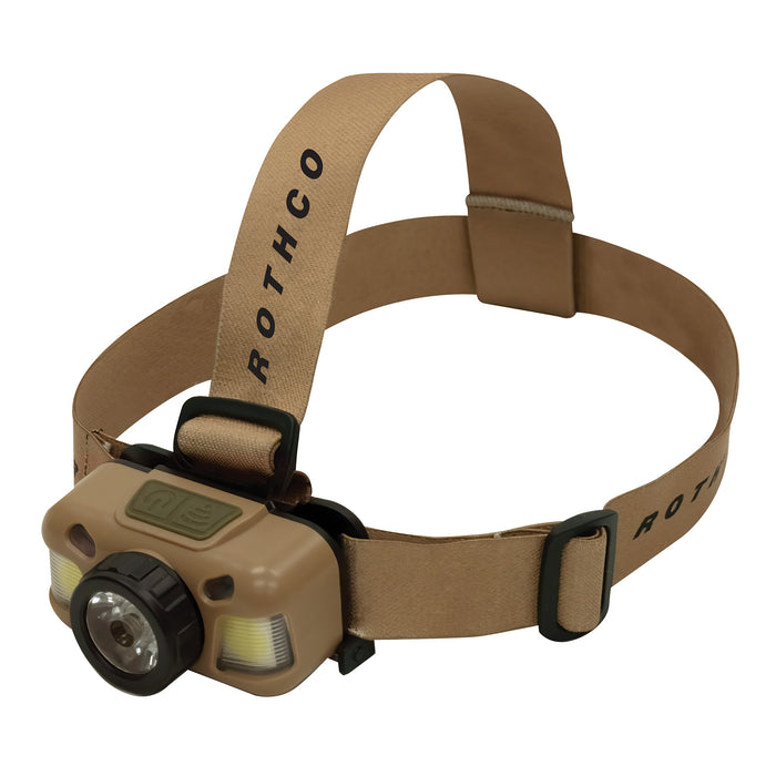 Rothco Rechargeable 600 Lumen LED Headlamp