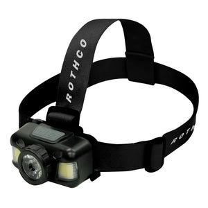 Rothco 600 Lumen Rechargeable LED Headlamp with Motion Sensor