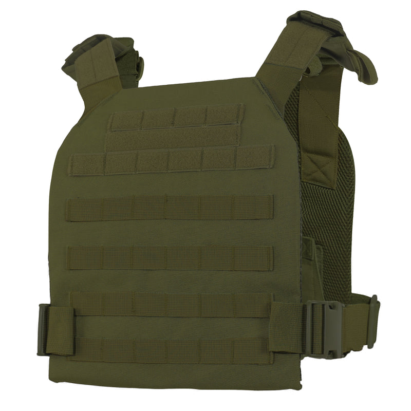Rothco Low Profile Plate Carrier: MOLLE Vest, Max Mobility & Airflow