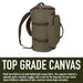 Rothco Convertible Canvas Duffle / Backpack (19-Inch, 30L)