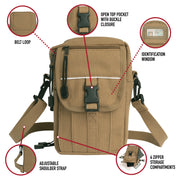 Rothco Heavyweight Canvas Classic Passport Travel Pouch
