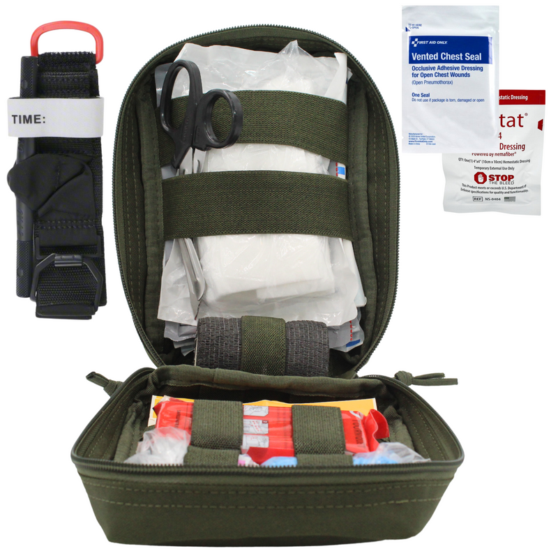 Elite First Aid Advanced Tactical IFAK Kit | Critical Care for Life-Threatening Trauma