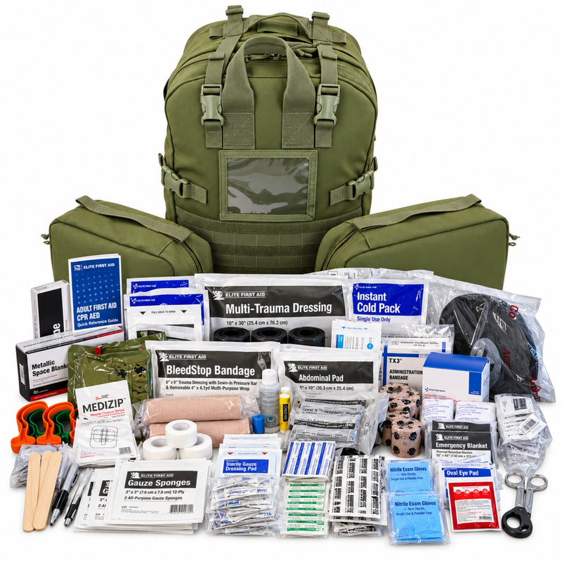 Elite First Aid STOMP Medical Kit Fully Stocked Trauma Kit
