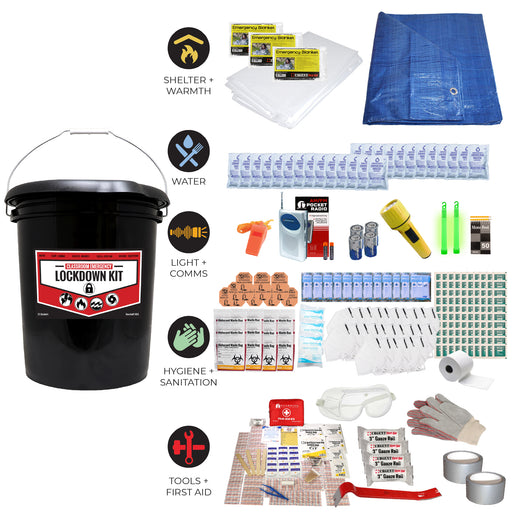 Guardian Student Classroom Lockdown Kit – 25-Person Emergency Survival