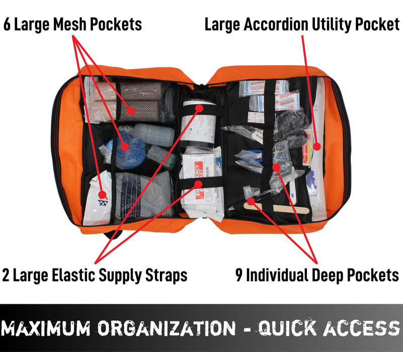 Elite First Aid Master Camping First Aid Kit