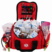 Elite First Aid First Responder Kit – Fully Stocked EMS Trauma Duffel