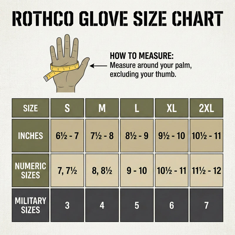 Rothco Cold Weather Leather Police Gloves – Thermoblock Insulated