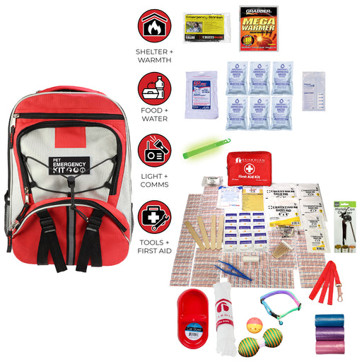Guardian Deluxe Cat Survival Kit | Pet Evacuation Pack