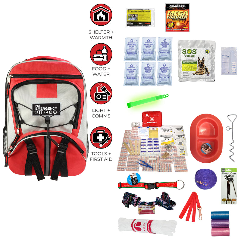 Guardian Deluxe Dog Survival Kit | Pet Evacuation Pack