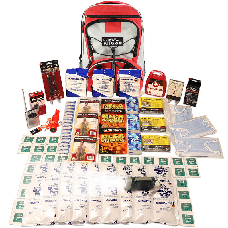 Guardian 3 Person Necessity Survival Kit – Basic 72-Hour Emergency Pack