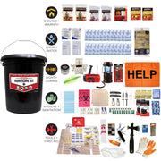 Guardian Hurricane Emergency Bucket Kit – 5-Gallon Survival Pail with Toilet Lid