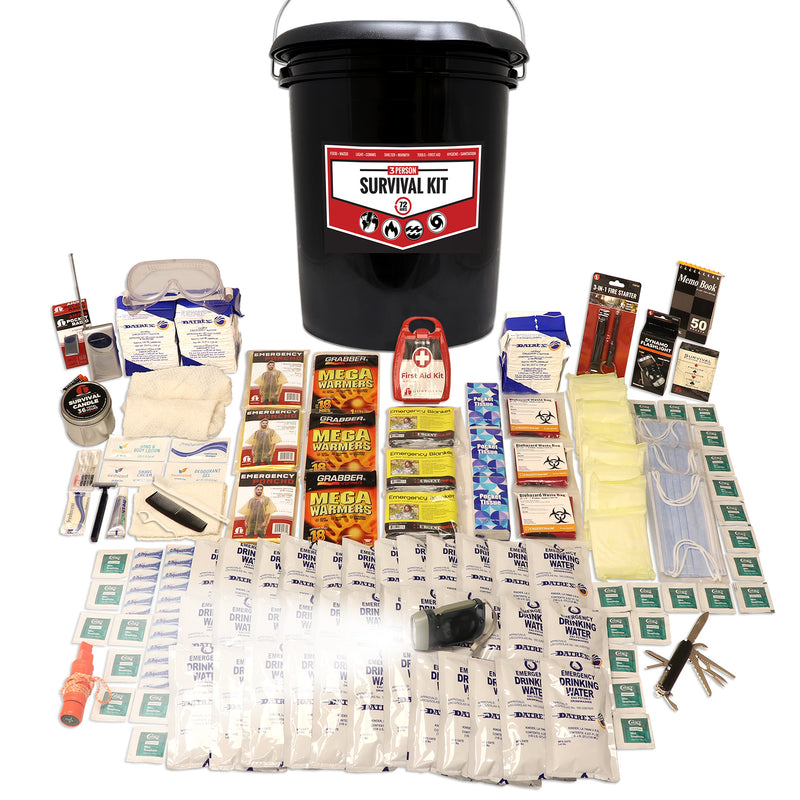 Guardian 3 Person Essential Survival Kit – 72-Hour Emergency Go-Bag