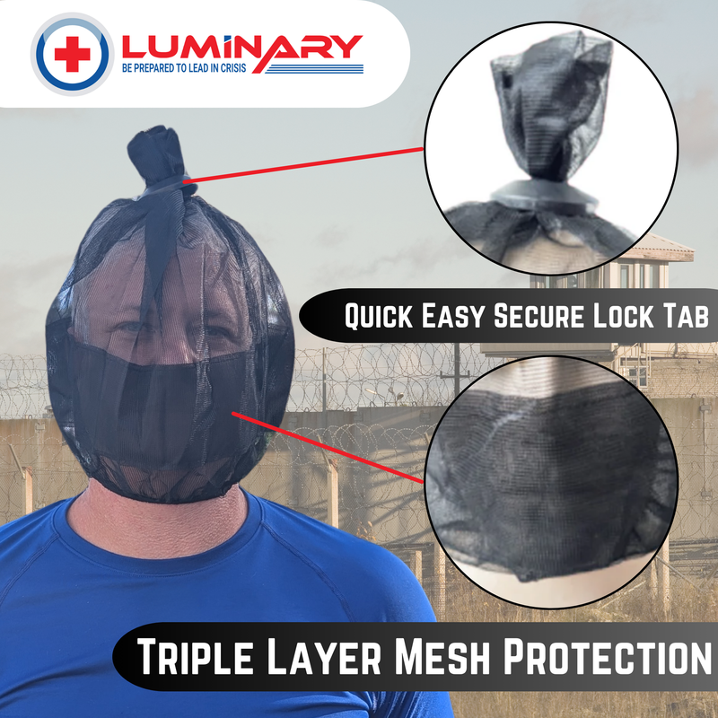 Luminary Transport Spit Hood, 5 Pack - Humane Restraint Hood Slip-On