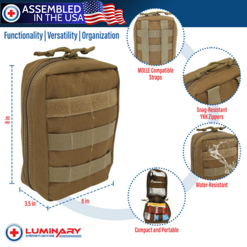 Elite First Aid Tactical IFAK HSA / FSA Eligible