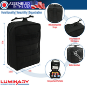Elite First Aid Pro Tactical IFAK Kit – Critical Care Bleeding Control System