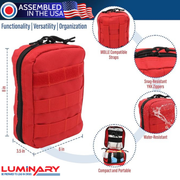 Elite First Aid Pro Tactical IFAK Kit – Critical Care Bleeding Control System