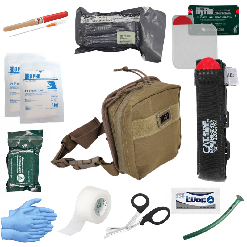 Elite First Aid Enhanced IFAK Pro – Stocked | Advanced Wound Management