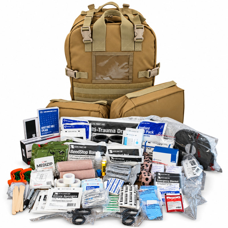 Elite First Aid STOMP Medical Kit Fully Stocked Trauma Kit