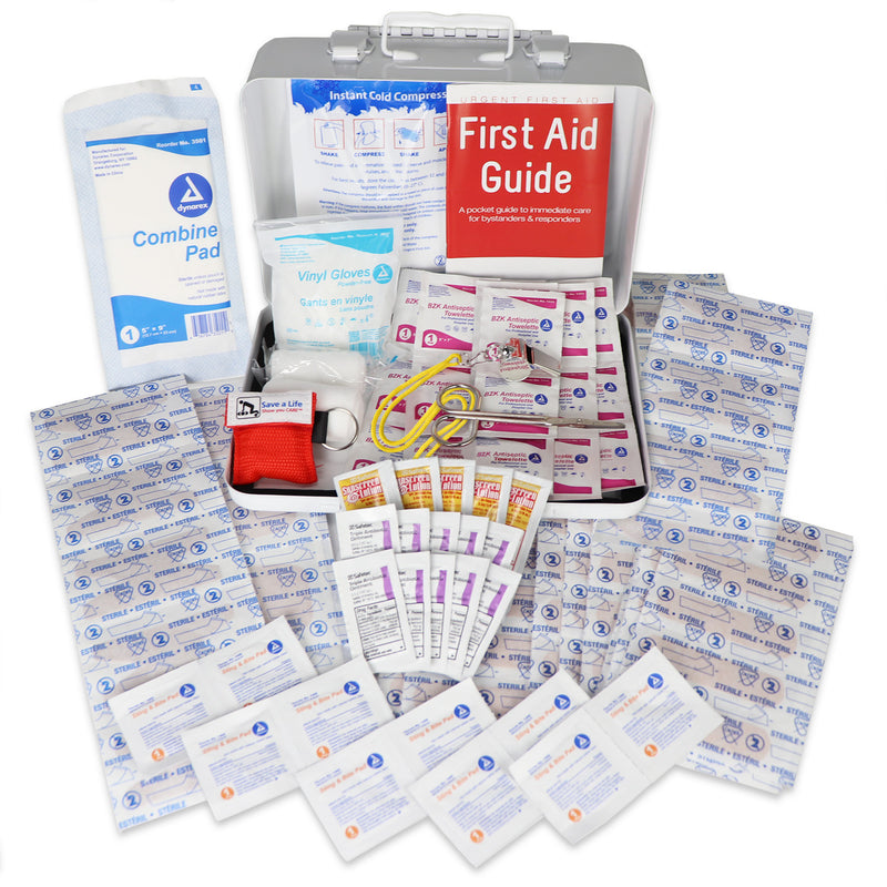 Swimming Pool & Lifeguard First Aid Kit – Water-Resistant (141 Piece)