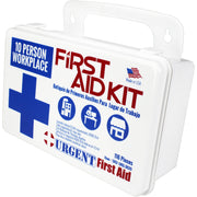 Urgent First Aid™ 10-Person Workplace Kit – 116 Piece OSHA Compliant
