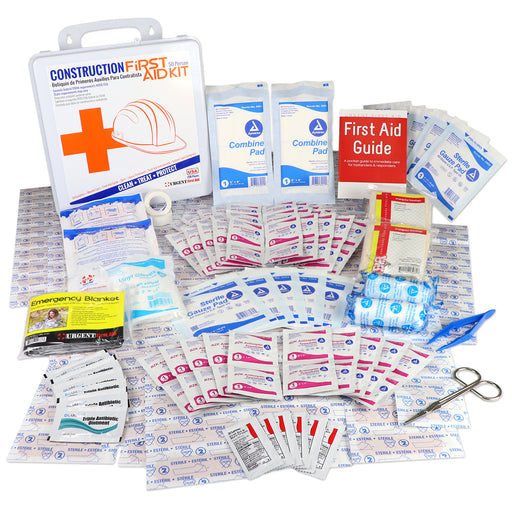 Bilingual OSHA Contractors First Aid Kit – 50 Person Job Site