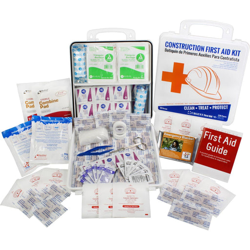 Bilingual OSHA Contractors First Aid Kit – 50 Person Job Site