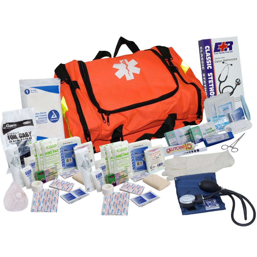 Guardian 151 Piece First Responder Kit – Professional Trauma Jump Bag ...