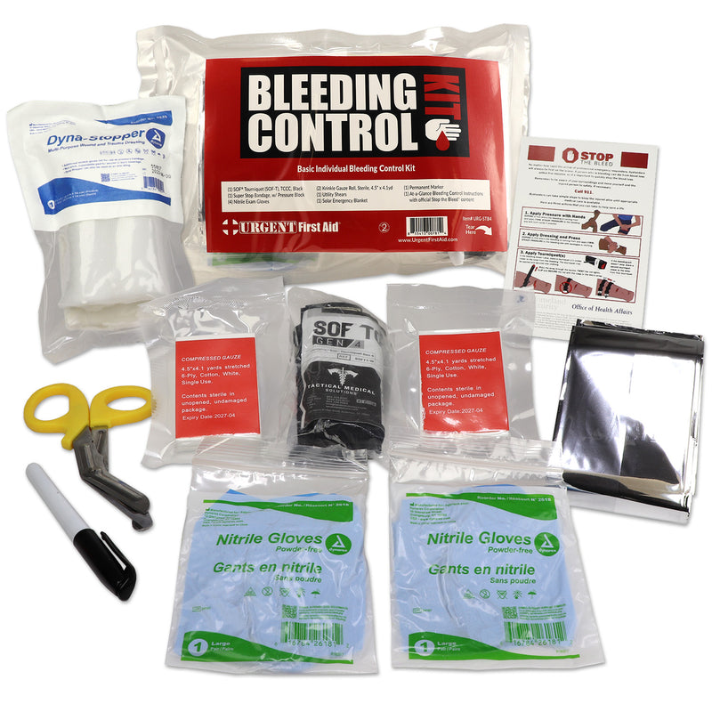 Guardian Vacuum-Sealed Stop the Bleed Kit – SOF® Tourniquet & Trauma Supplies