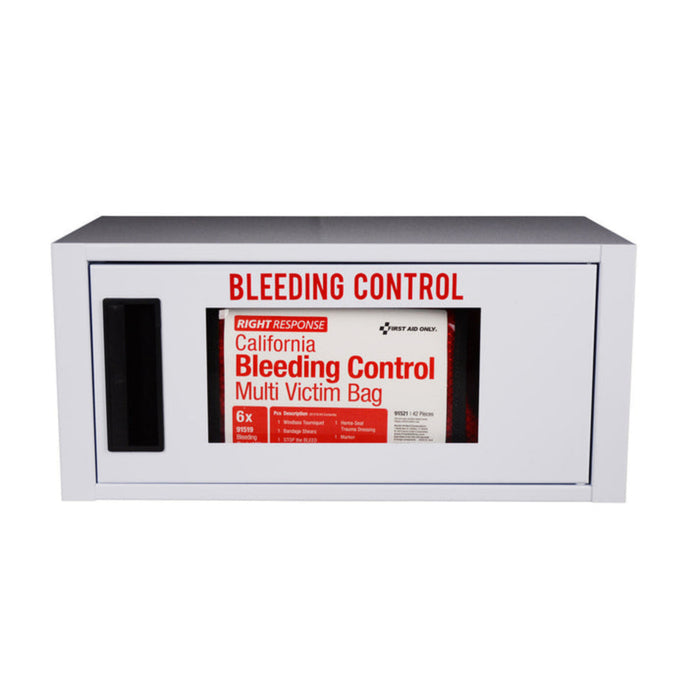 First Aid Only Bleeding Control Cabinet | Multi-Victim Kit CA AB2260