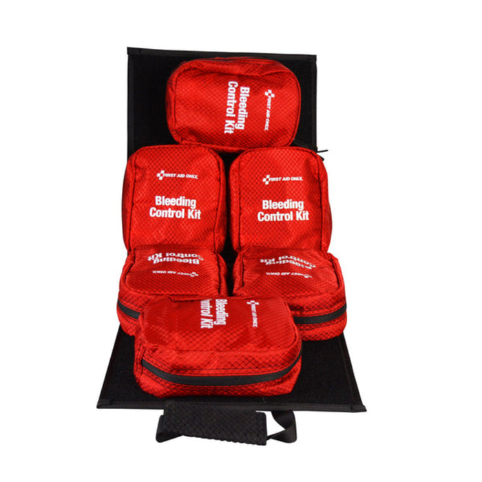 FAO Bleeding Control Cabinet with Multiple Victim Kits for CA Regulation AB2260