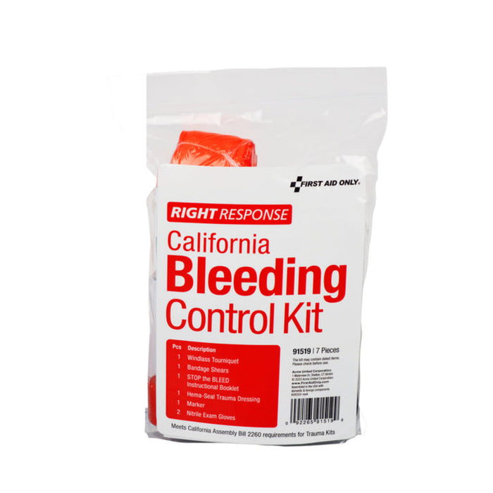 FAO Bleeding Control Kit for California Regulation AB2260