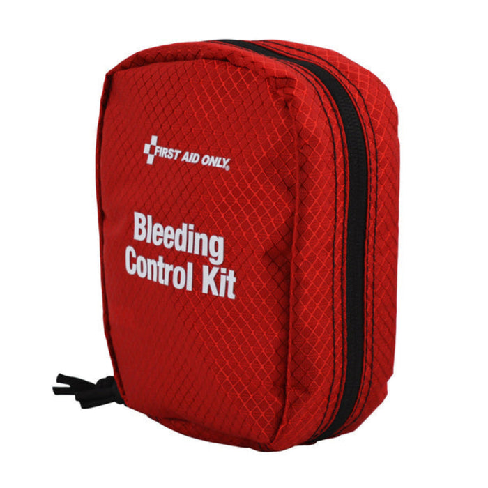 First Aid Only Bleeding Control Kit for Limb, Chest & Torso Wounds