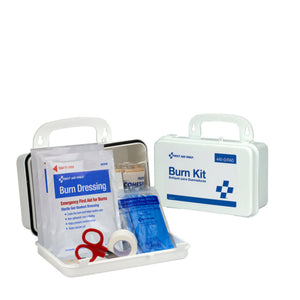 First Aid Only Burn Care Kit | 11-Piece in Waterproof Plastic Case