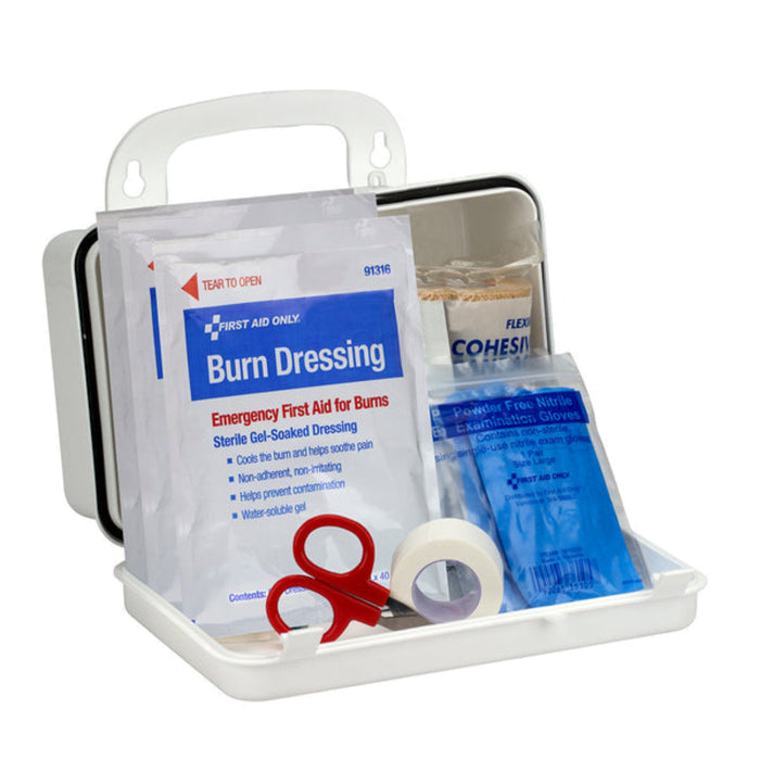 First Aid Only Burn Care Kit | 11-Piece in Waterproof Plastic Case