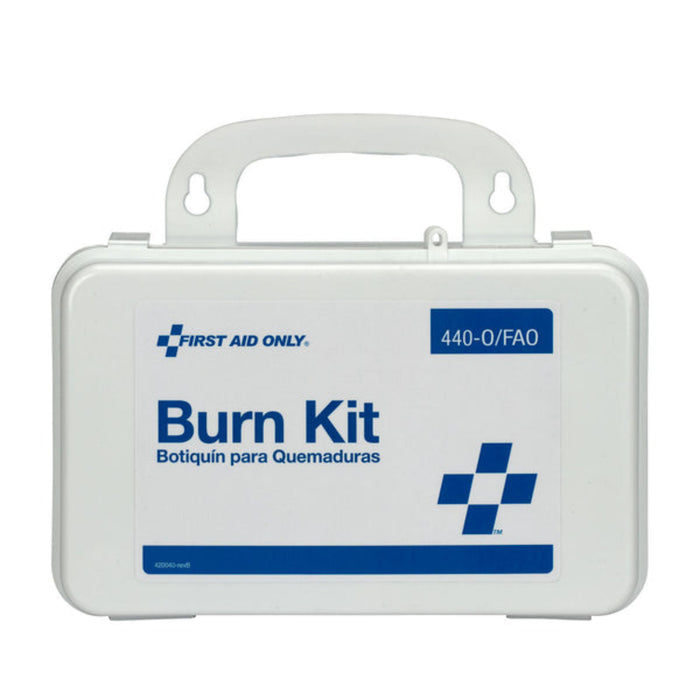 First Aid Only Burn Care Kit | 11-Piece in Waterproof Plastic Case