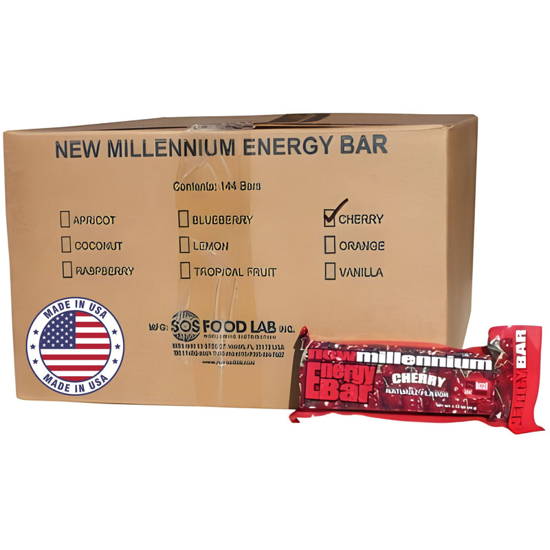 Millennium Energy Bars – 400 Calorie Survival Rations (Case of 144)