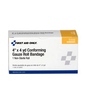 Elite First Aid Conforming Gauze Bandage – 4" x 4.1 yds (24 Pack)