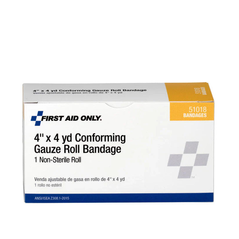 Elite First Aid Conforming Gauze Bandage – 4" x 4.1 yds (24 Pack)