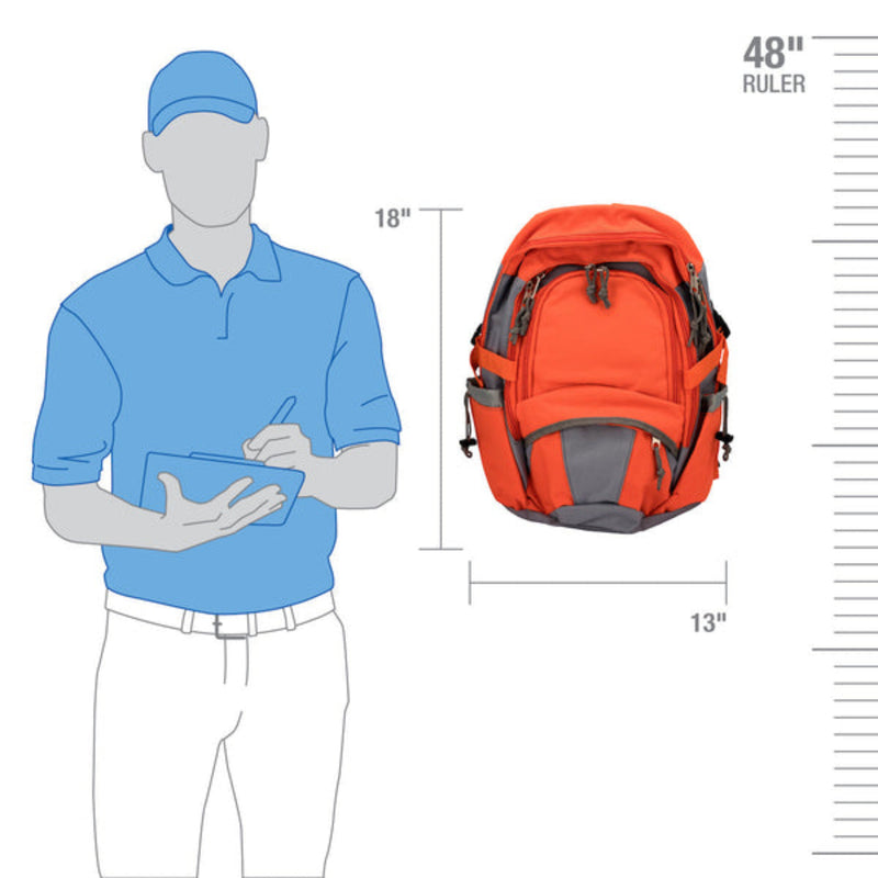 First Aid Only 3-Day Emergency Preparedness Backpack (1-Person)