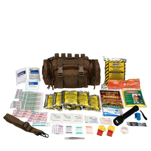 First Aid Only Compact 3-Day Survival Kit | 73-Piece Get-Home-Bag