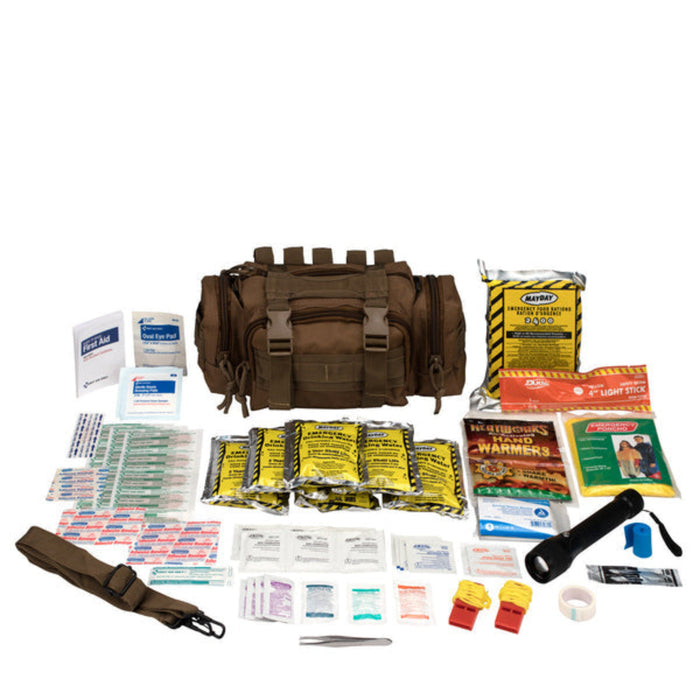 First Aid Only Compact 3-Day Survival Kit | 73-Piece Get-Home-Bag