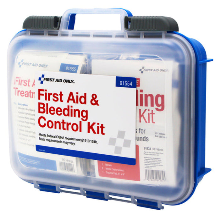 FAO First Aid & Bleeding Control Kit (103-Piece)