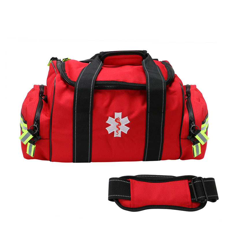 Elite First Aid First Responder Kit – Fully Stocked EMS Trauma Duffel