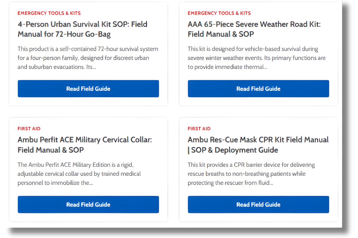 Luminary How-To, Field Manuals, & Deployment Guides