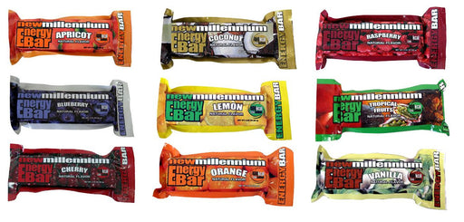 Millennium Energy Bars Variety Pack – 400 Calorie Survival Rations (Case of 144)