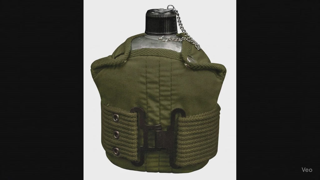 Rothco Aluminum Canteen and Belt Kit | G.I. Style