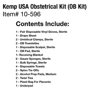 Kemp USA Obstetrical Kit (OB Kit)