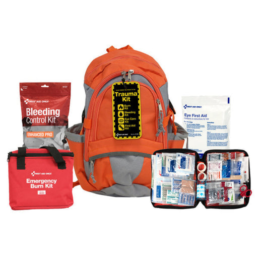 First Aid Only Trauma Backpack Kit | Modular First Aid System