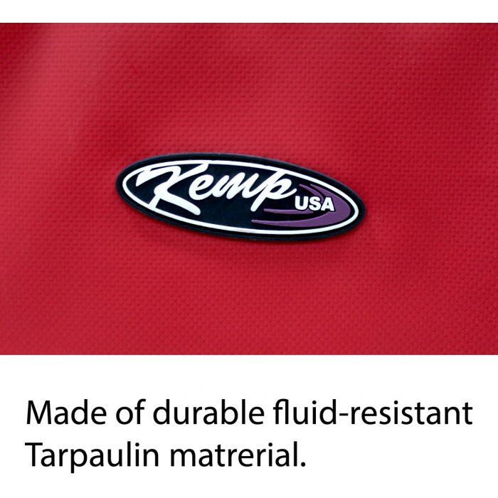 Kemp USA Fluid-Resistant Tarpaulin Responder Bag with Medication Pouches